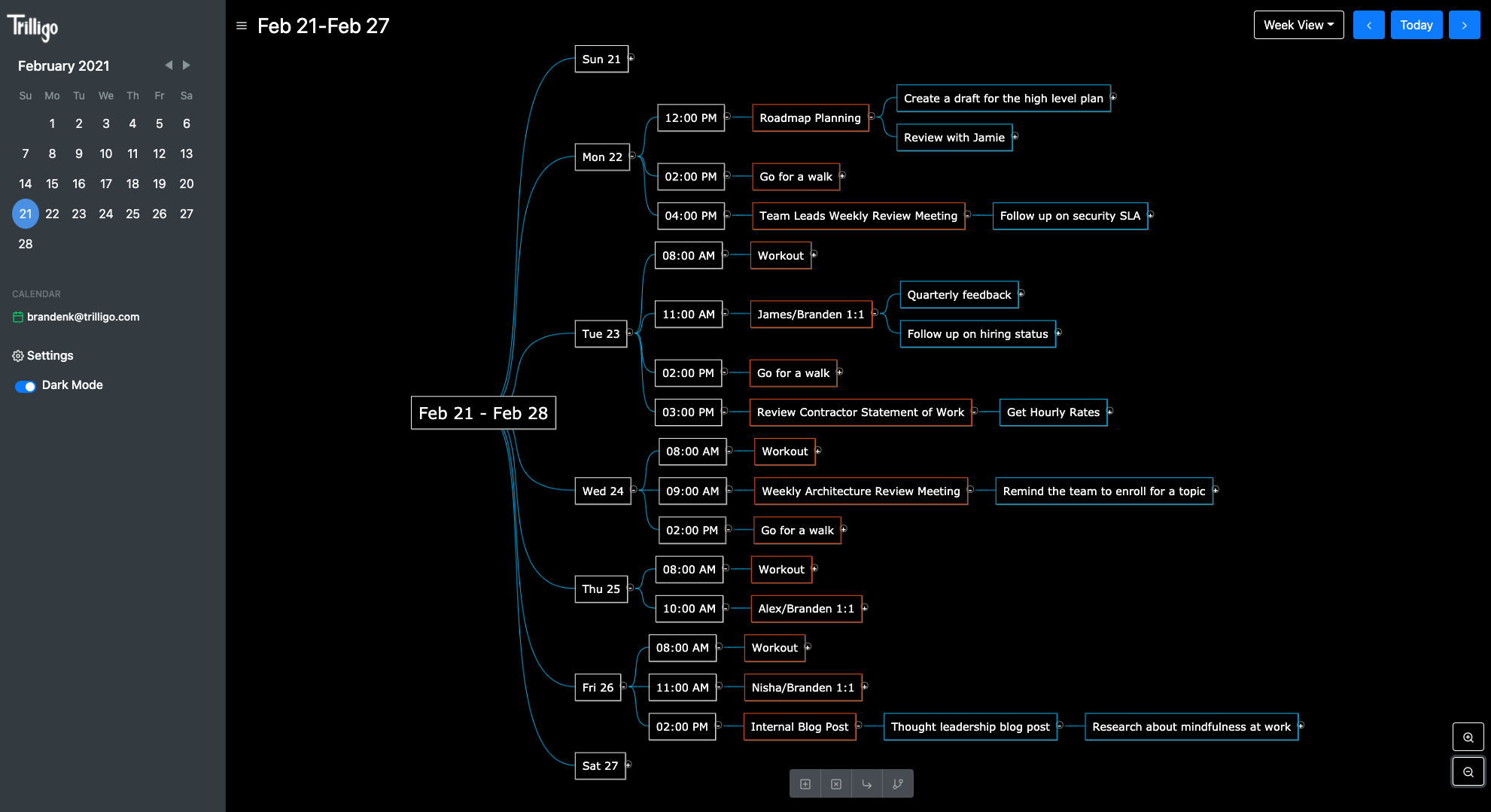 Supports dark mode